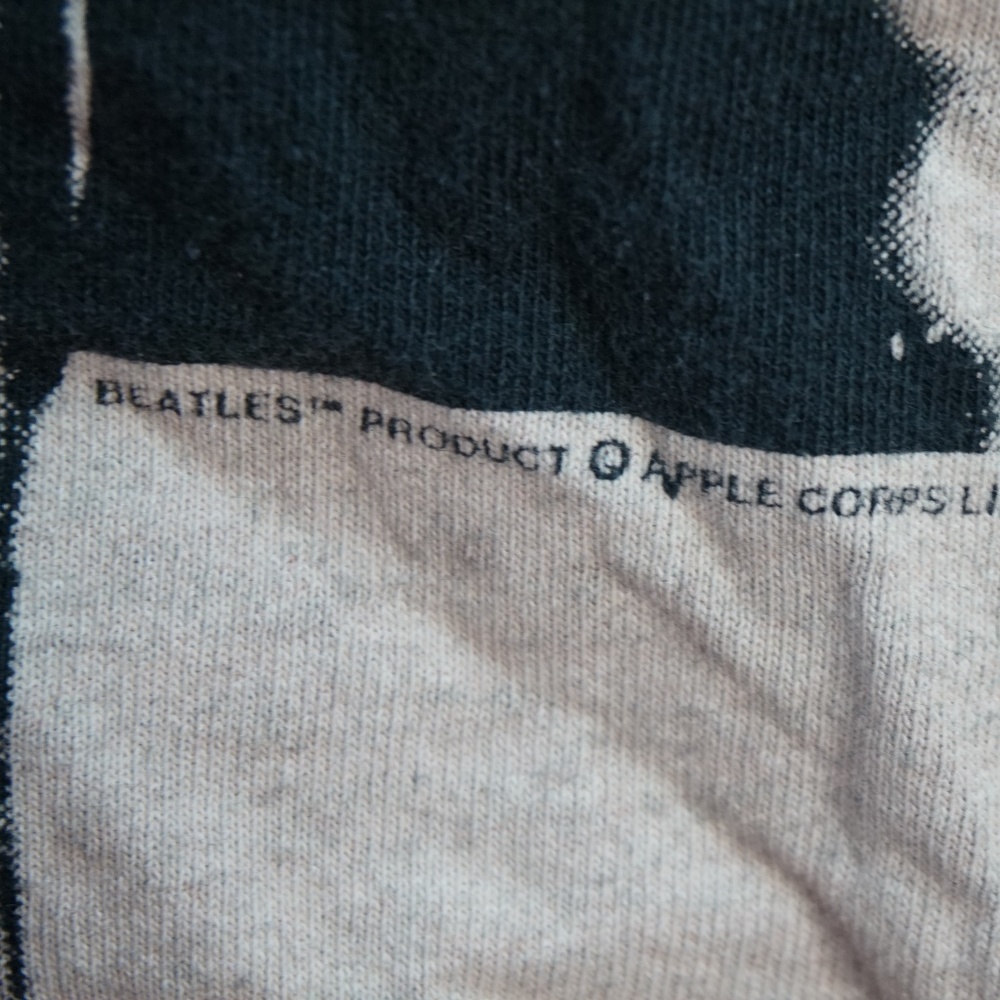 1990 Vintage Acid Wash Beatles Band Shirt XL *** - Picture 7 of 8